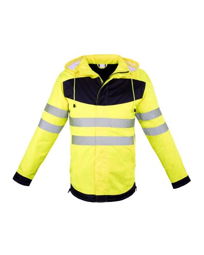Parka ad alta visibilità Winterparka  Korntex Yellow/Black
