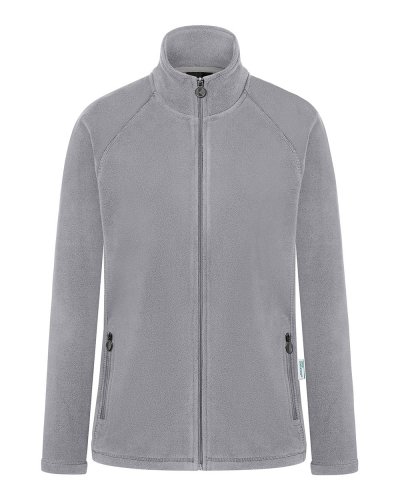 Ladies' Workwear Fleece Jacket Platinum grey