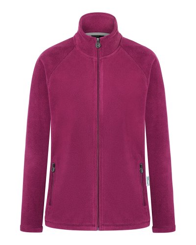 Ladies' Workwear Fleece Jacket Fuchsia