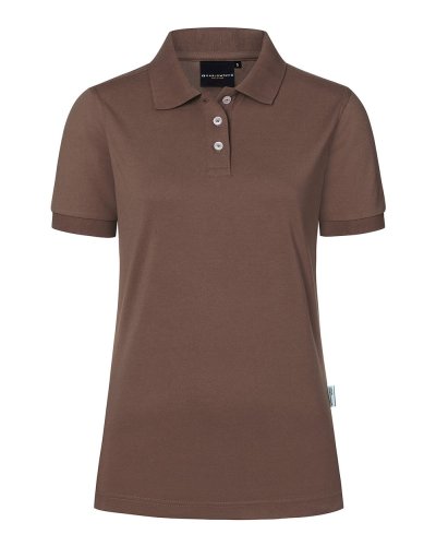 Ladies' Workwear Poloshirt Light-brown