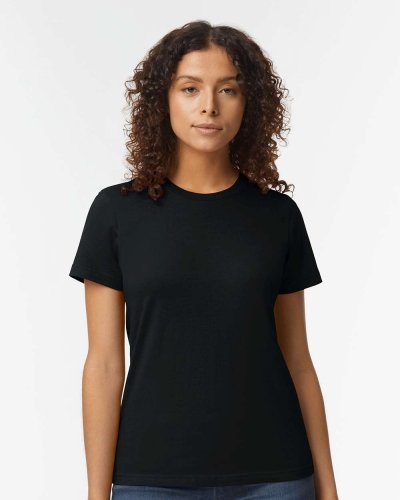 T-shirt da donna Softstyle Pitch Black