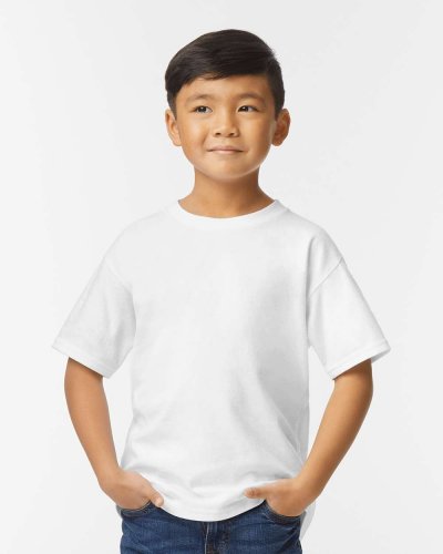 T-shirt per ragazzi Softstyle Bianco