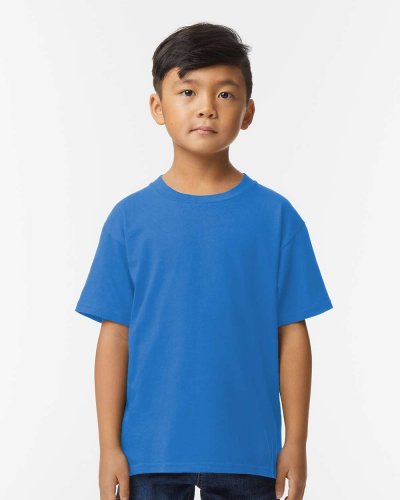 T-shirt per ragazzi Softstyle Royal