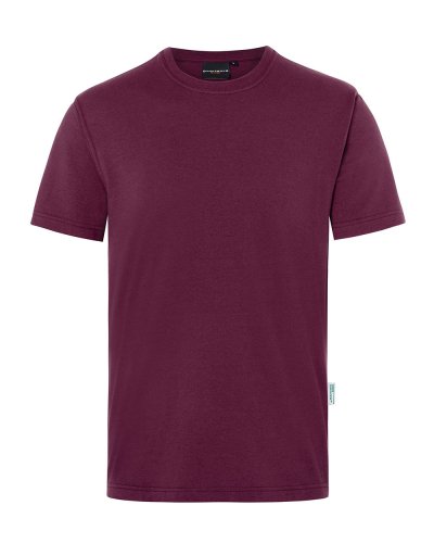 T-Shirt da uomo in materiale resistente Aubergine