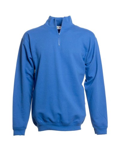 Zip Neck Sweat Royal