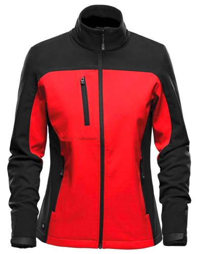 Softshell donna Cascades Dolphin/Black