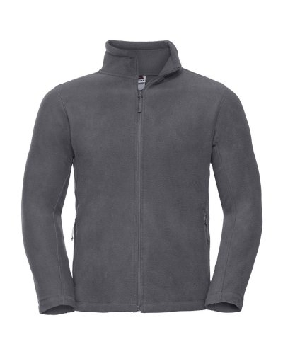 Giacca in pile con zip e tasche laterali Convoy Grey
