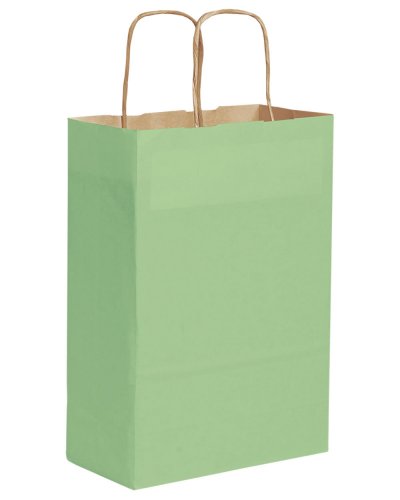 Shopper in carta colorata Verde