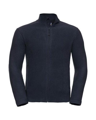 Giacca in pile con zip French Navy