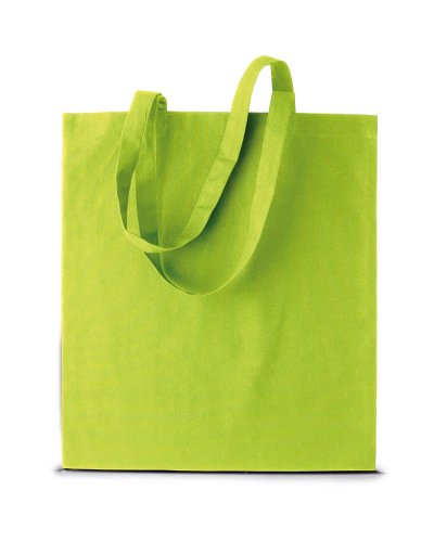 Shopper in cotone Burnt Lime