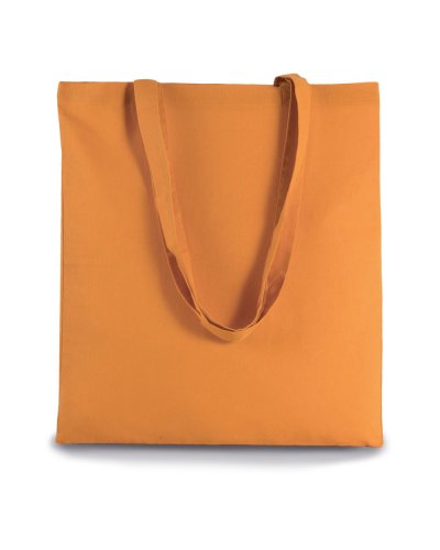 Shopper in cotone Cumin Yellow