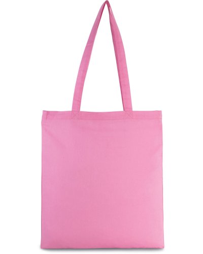 Shopper in cotone Dark Pink
