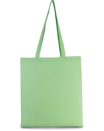 Shopper in cotone Pistacchio Green