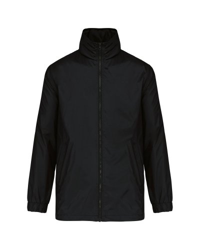 Giacca a vento foderata Black