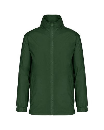 Giacca a vento foderata Forest Green