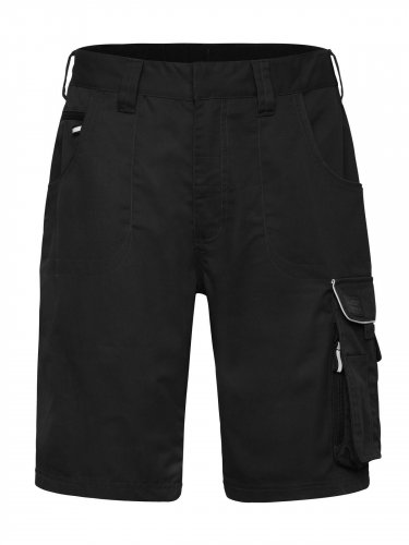 Workwear Bermudas - Solid Black