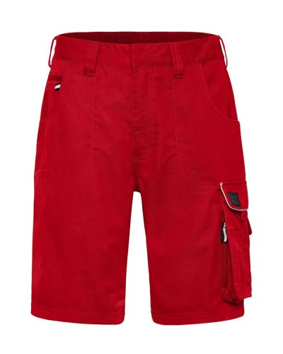 Workwear Bermudas - Solid Red