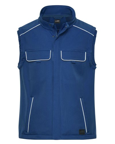 Workwear Softshell Vest - Solid Dark Royal