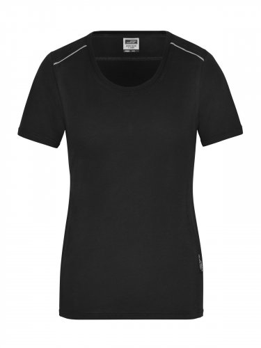Ladies' Workwear T-Shirt - Solid Black