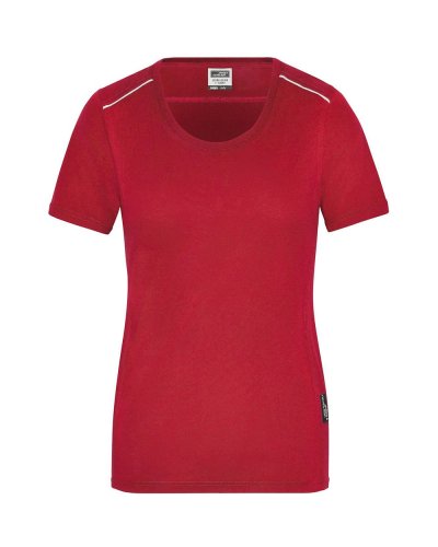 Ladies' Workwear T-Shirt - Solid Red
