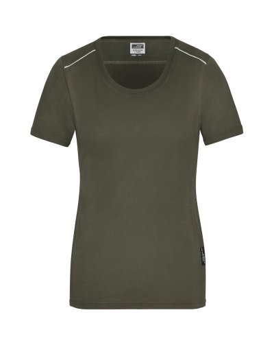 Ladies' Workwear T-Shirt - Solid Olive