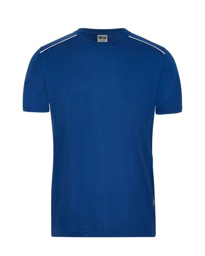 Men's Workwear T-Shirt - Solid Dark Royal
