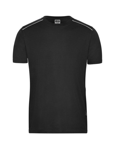 Men's Workwear T-Shirt - Solid Black