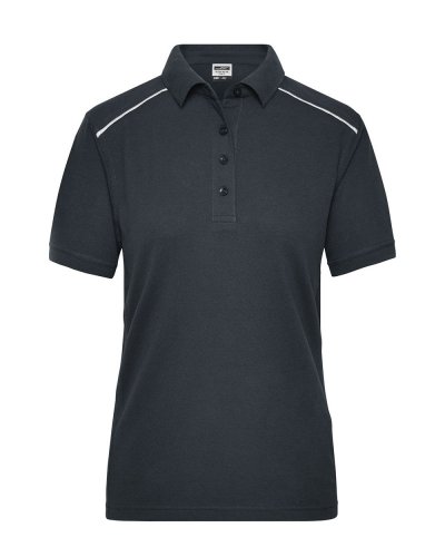 Ladies' Workwear Polo - Solid Carbon