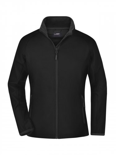 Ladies' Promo Softshell Jacket Black / Black