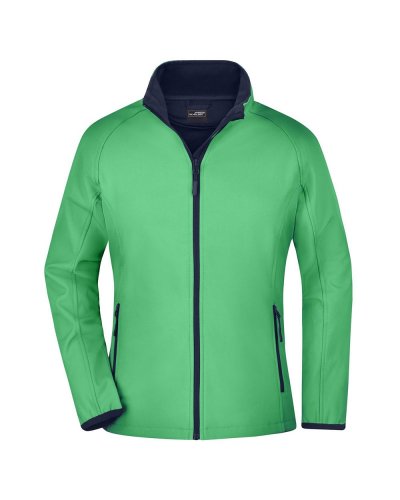 Ladies' Promo Softshell Jacket green/navy