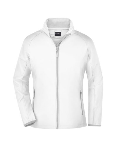 Ladies' Promo Softshell Jacket White/white