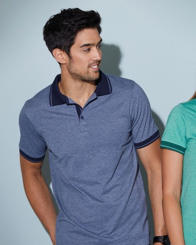 Men's Heather Polo