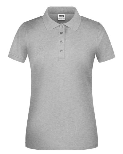 Ladies' BIO Workwear Polo Grey Heather