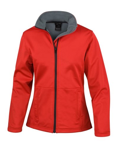 Softshell donna Result Core  Rosso