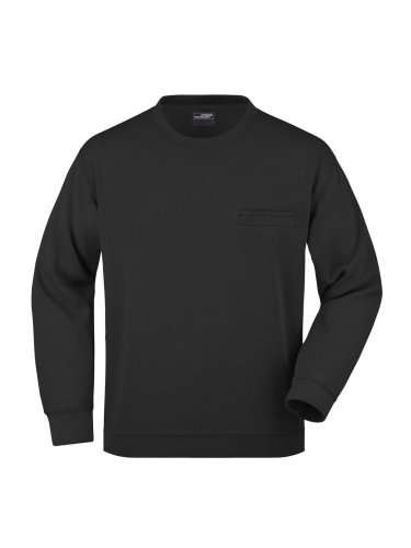 Men's Round Sweat Pocket Black