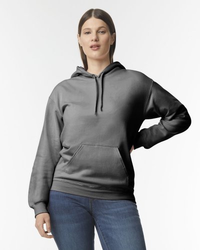 Felpa con cappuccio in pile Softstyle Dark Heather