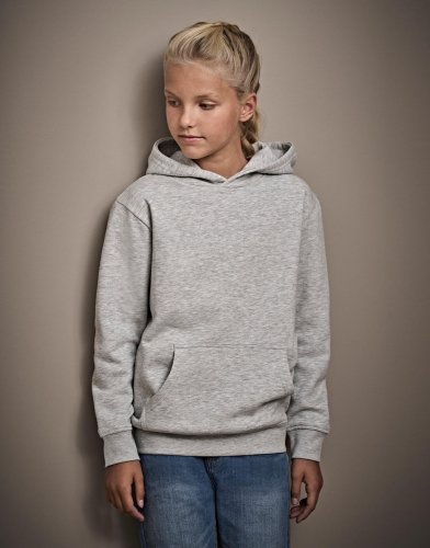 Felpa bambino con cappuccio Junior Power Black