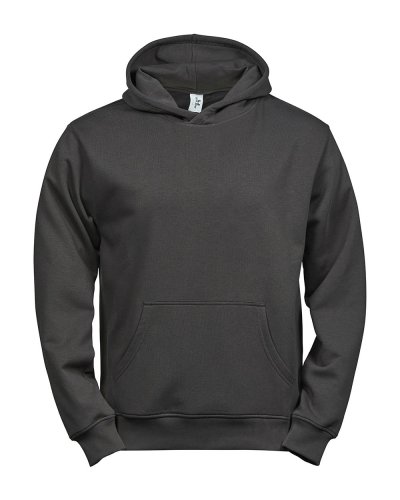 Felpa bambino con cappuccio Junior Power Dark Grey