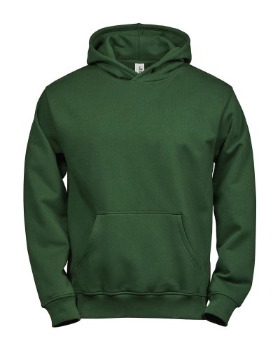 Felpa bambino con cappuccio Junior Power Forest Green