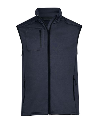 Gilet uomo in pile Stretch Navy