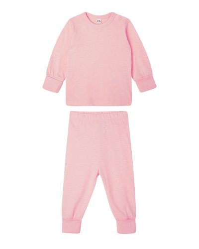 Baby Pyjamas Powder Pink