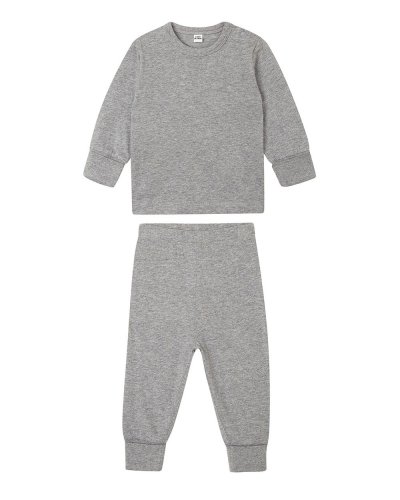 Baby Pyjamas Heather Grey Melange