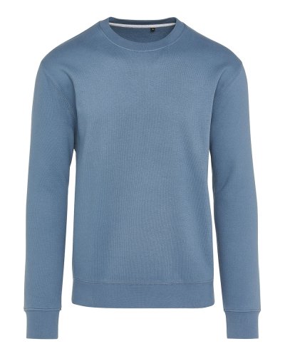 Felpa girocollo senza etichetta Signature Steel Blue