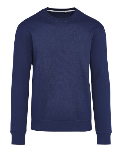Felpa girocollo senza etichetta Signature Navy