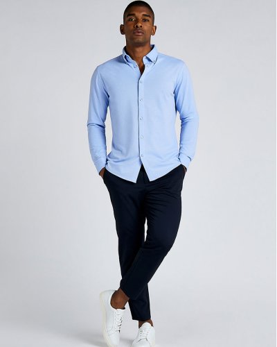 Camicia Piqué Tailored Fit Superwash® 60º