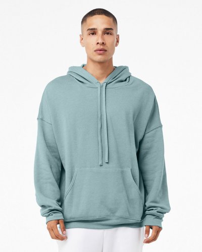 Felpa con cappuccio DTM Heather Blue Lagoon