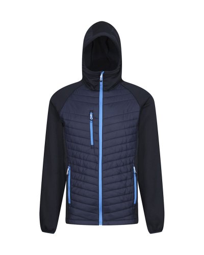 Giacca Uomo Navigate Thermal Hooded Navy/French Blue