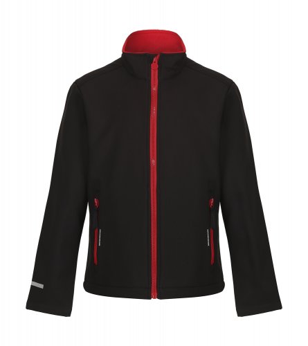 Softshell 2 strati Ablaze Junior Black/Classic Red
