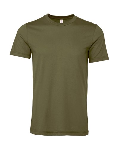 T-shirt corta in jersey da donna Military Green