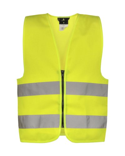 Gilet di sicurezza Kids con cerniera "Aalborg" Yellow